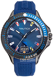 Nautica Niebieski/Guma Ø48 mm NAPP25F08