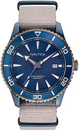 Nautica Niebieski/Tkanina Ø44 mm NAPPBF908