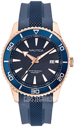 Nautica Niebieski/Guma Ø44 mm NAPPBF915
