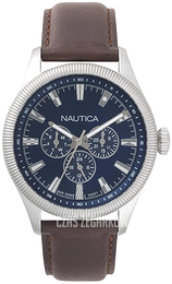 Nautica Niebieski/Skóra Ø44 mm NAPSTB001