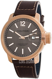 Nautica Sydney Brązowy/Skóra Ø44 mm NAPSYD005