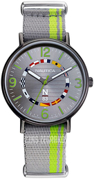 Nautica Szary/Tkanina Ø41 mm NAPWGS903