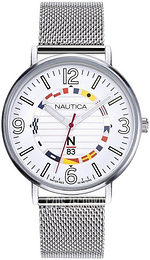 Nautica Biały/Stal Ø41 mm NAPWGS905