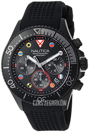 Nautica Czarny/Guma Ø44 mm NAPWPC003