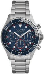 Nautica Niebieski/Stal Ø44 mm NAPWPC006