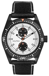 Nautica Multifunction Biały/Skóra NNN11025