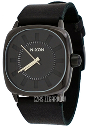 Nixon Revolver Czarny/Skóra Ø40 mm A012001-00