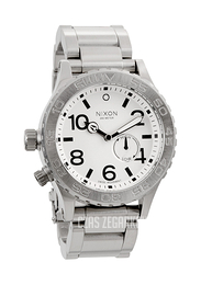 Nixon The 42-20 Tide Biały/Stal Ø42 mm A035100-00