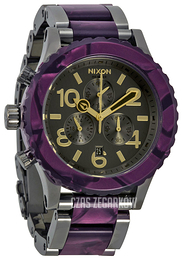 Nixon The 42-20 Czarny/Stal Ø42 mm A0371345