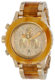 Nixon The 42-20 Żółte złoto/Stal w odcieniu złota Ø42 mm A03771400-00