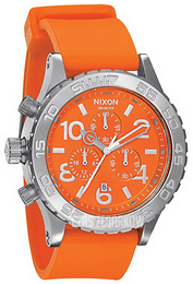 Nixon The 42-20 Pomarańczowy/Guma Ø42 mm A03887700-00