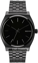 Nixon The Time Teller Czarny/Stal Ø37 mm A045-001
