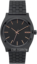 Nixon The Time Teller Czarny/Stal Ø37 mm A045-957