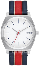 Nixon The Time Teller Biały/Skóra A0451854-00