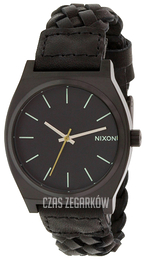 Nixon The Time Teller Czarny/Skóra Ø38 mm A0451928-00