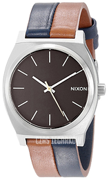 Nixon The Time Teller Brązowy/Skóra Ø37 mm A0451957