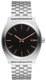 Nixon The Time Teller Czarny/Stal Ø37 mm A0452064-00