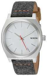 Nixon The Time Teller Biały/Skóra Ø37 mm A0452476-00