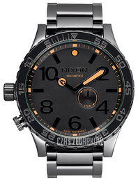 Nixon The 51-30 Szary/Stal Ø51 mm A057123500-00