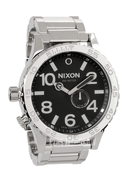 Nixon The 51-30 Tide Czarny/Stal Ø51 mm A057487-00