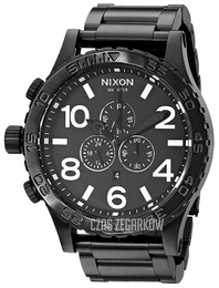 Nixon The 51-30 Czarny/Stal Ø47 mm A083-001