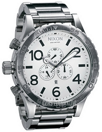 Nixon The 51-30 Biały/Stal Ø51 mm A0831100-00