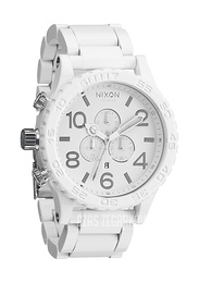 Nixon The 51-30 Chrono Biały/Stal Ø51 mm A0831255-00