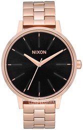 Nixon Czarny/Stal w kolorze różowego złota Ø37 mm A0991098-00