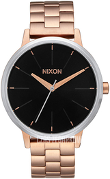 Nixon Czarny/Stal w kolorze różowego złota Ø37 mm A0992361-00