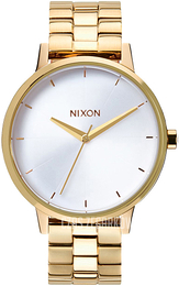 Nixon The Kensington Biały/Stal w odcieniu złota Ø37 mm A099508