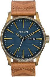 Nixon The Sentry Niebieski/Skóra Ø42 mm A105-2731-00