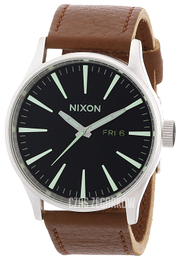 Nixon Czarny/Skóra Ø42 mm A1052037-00