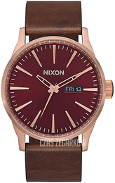 Nixon Czerwony/Skóra Ø42 mm A1053211-00