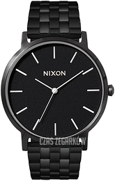Nixon The Porter Czarny/Stal Ø40 mm A1057756