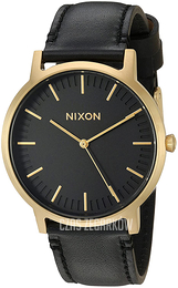 Nixon Czarny/Skóra Ø40 mm A1058513-00