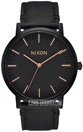 Nixon Czarny/Skóra Ø40 mm A1058957-00