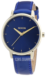 Nixon The Kensington Niebieski/Skóra Ø37 mm A1081395