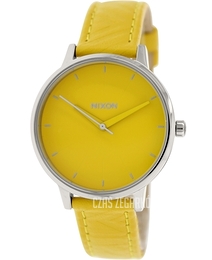 Nixon The Kensington Żółty/Skóra Ø37 mm A1081806-00