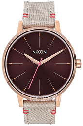 Nixon The Kensington Purpurowy/Skóra Ø37 mm A1081890-00