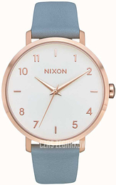 Nixon The Arrow Biały/Skóra Ø38 mm A1091-2704-00