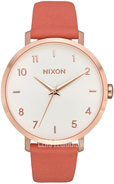 Nixon The Arrow Biały/Skóra Ø38 mm A1091-3028-00