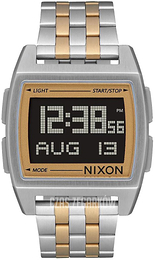Nixon The Base Ekran LCD/Stal w odcieniu złota A1107 1431