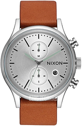 Nixon Srebrny/Skóra Ø41 mm A11632853-00