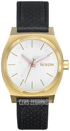 Nixon The Time Teller Biały/Skóra Ø31 mm A11722774-00