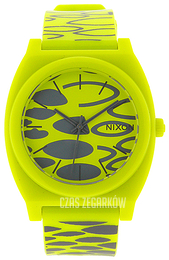 Nixon The Time Teller Żółty/Plastik Ø39 mm A119590-00