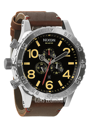 Nixon The 51-30 Leather Czarny/Skóra Ø51 mm A124019-00