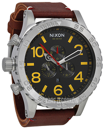 Nixon The 51-30 Czarny/Skóra Ø51 mm A124019