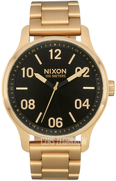 Nixon Czarny/Stal w odcieniu złota Ø42 mm A1242513-00