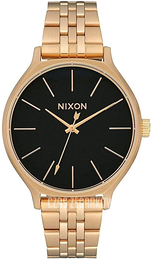 Nixon Czarny/Stal w odcieniu złota Ø38 mm A1249513-00