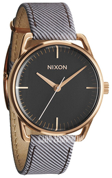 Nixon The Mellor Czarny/Skóra A129115500-00